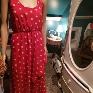 Precious polk a dot dress. So versatile!